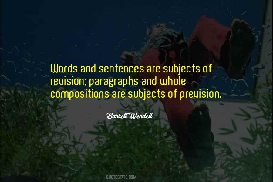 Quotes About Paragraphs #494117