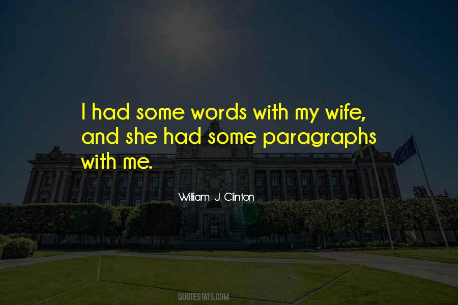 Quotes About Paragraphs #546267