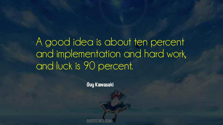 Quotes About Luck Hard Work #403519