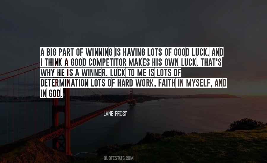 Quotes About Luck Hard Work #500618