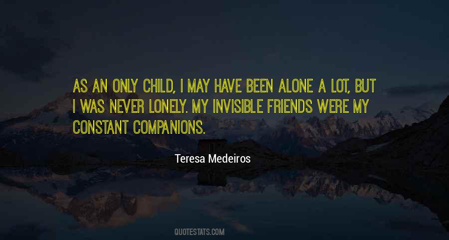 Lonely Child Quotes #1484010