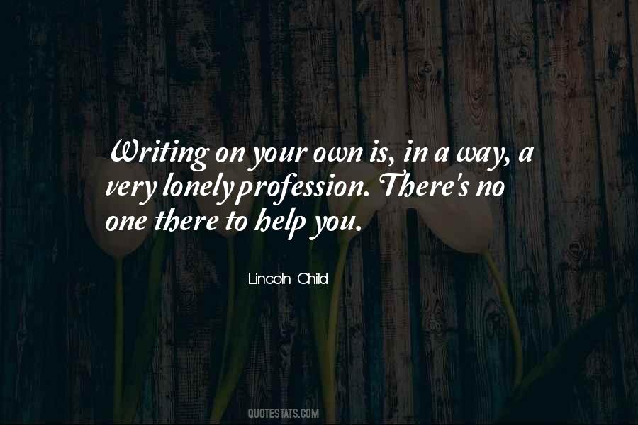 Lonely Child Quotes #1840111