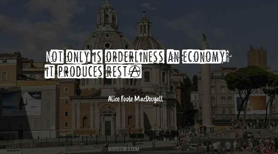 Quotes About Orderliness #1567643