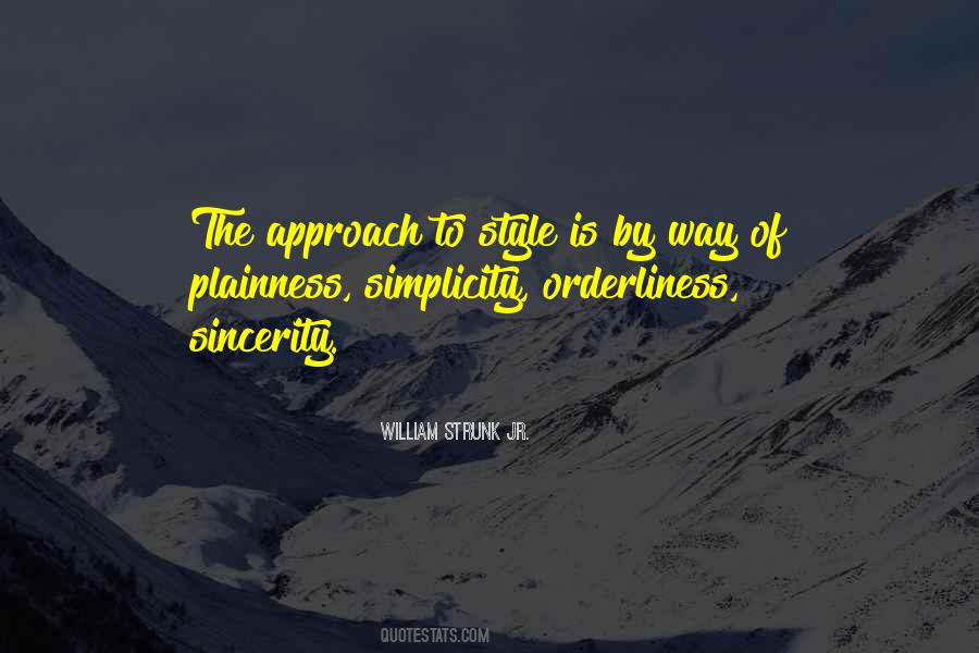 Quotes About Orderliness #16330