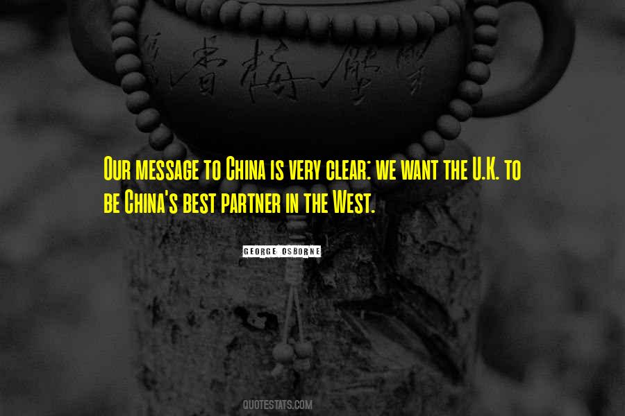 China Is Quotes #1013070