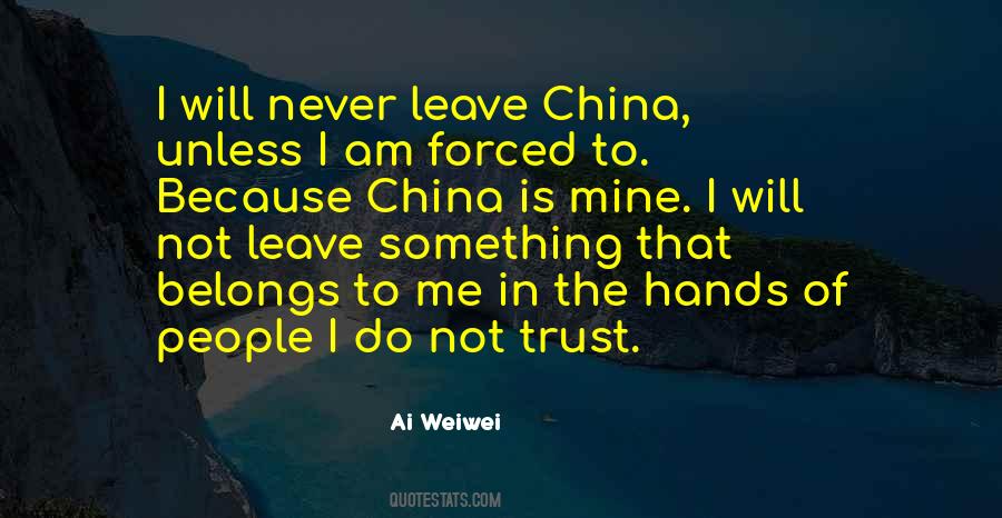 China Is Quotes #1094096