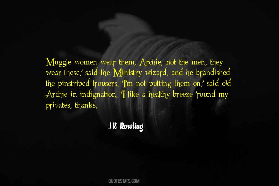 Quotes About Muggles #1593099