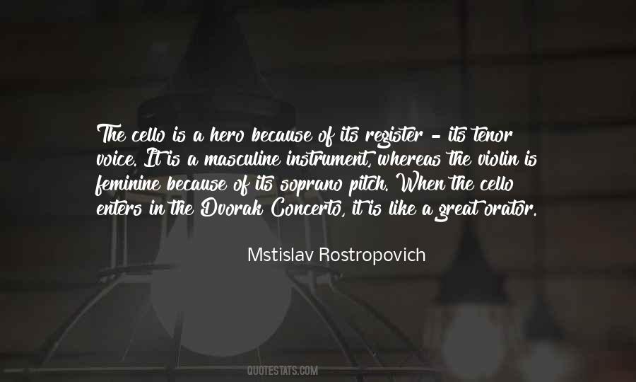 Quotes About Dvorak #1527921