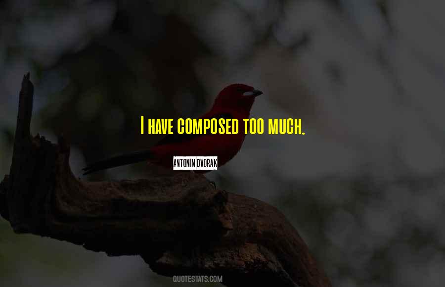 Quotes About Dvorak #538742