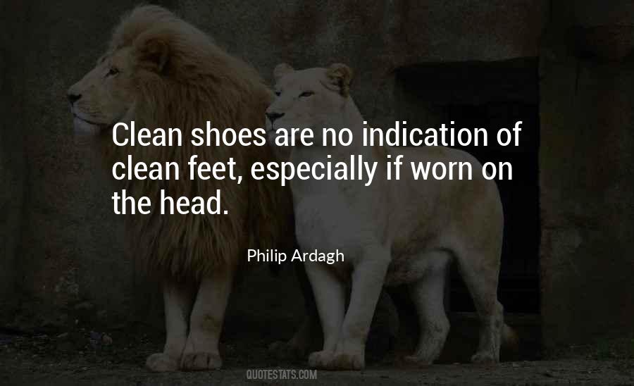 Quotes About Clean Shoes #396706