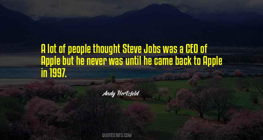 Quotes About He Came Back #1807364