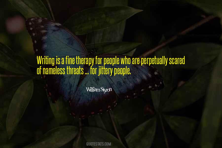Writing As Therapy Quotes #720000