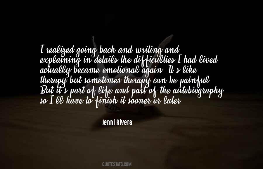 Writing As Therapy Quotes #788893