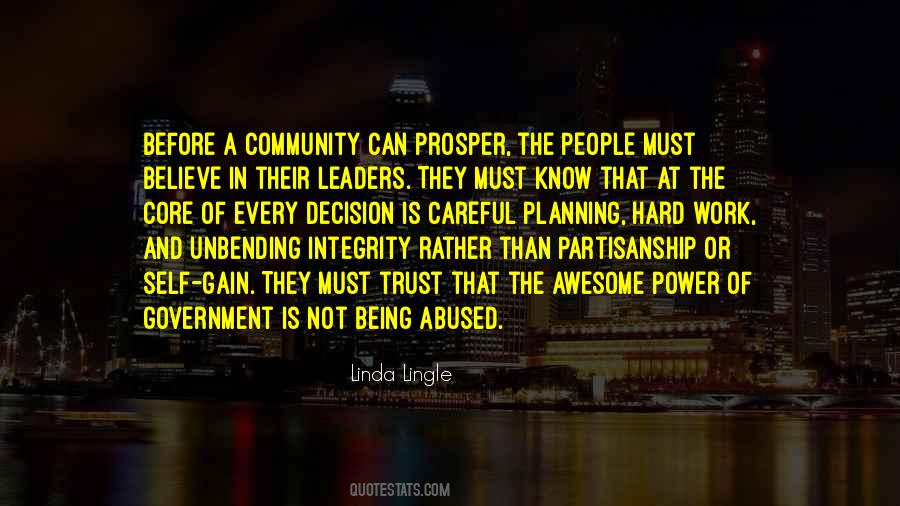 Quotes About Community Leaders #166681
