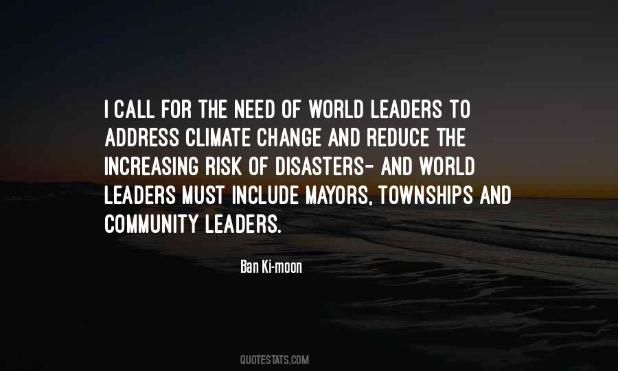 Quotes About Community Leaders #635262