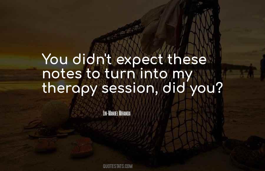 Therapy Session Quotes #778980
