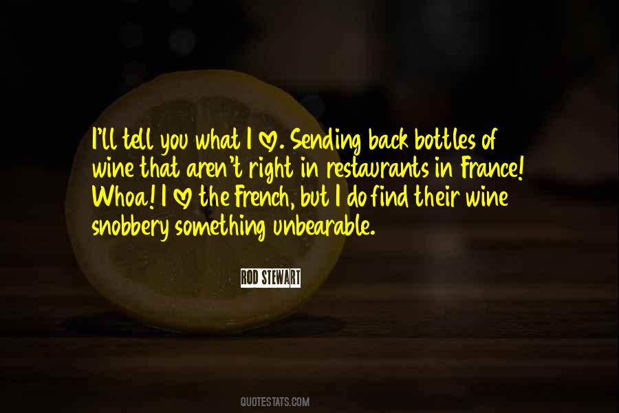 Quotes About French Wine #1829260