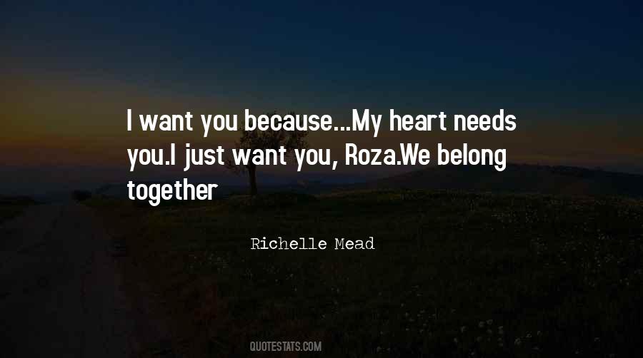 Quotes About We Belong Together #888052