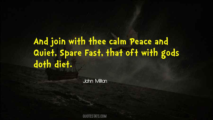 Quotes About Peace And Quiet #1444216