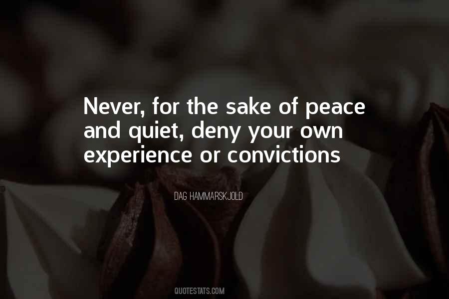 Quotes About Peace And Quiet #1590911