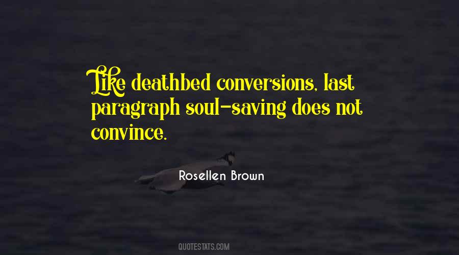 Quotes About Conversions #103440