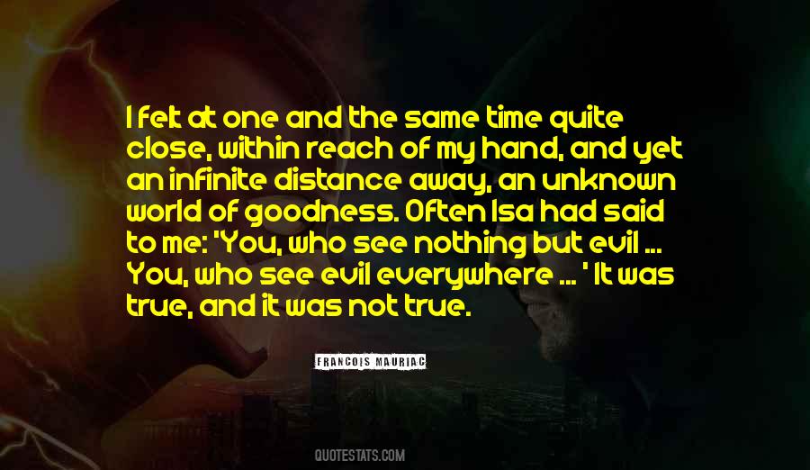 Quotes About Time And Distance #212125