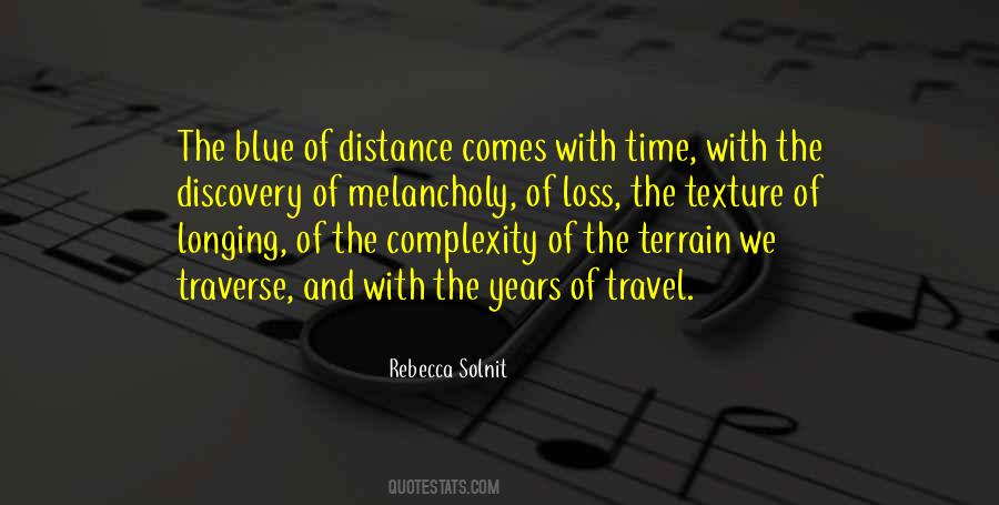 Quotes About Time And Distance #466787