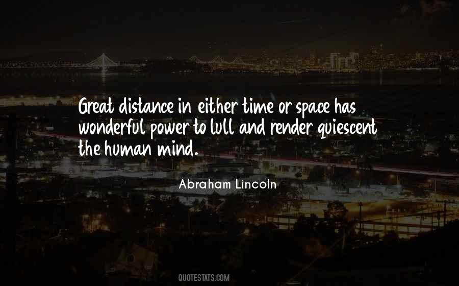 Quotes About Time And Distance #612980