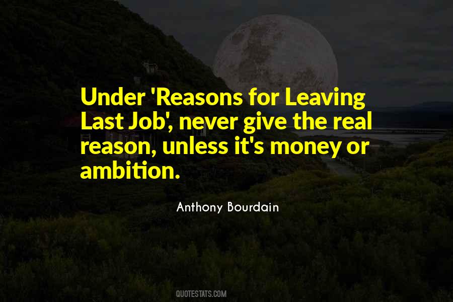 Quotes About Leaving A Job #279187