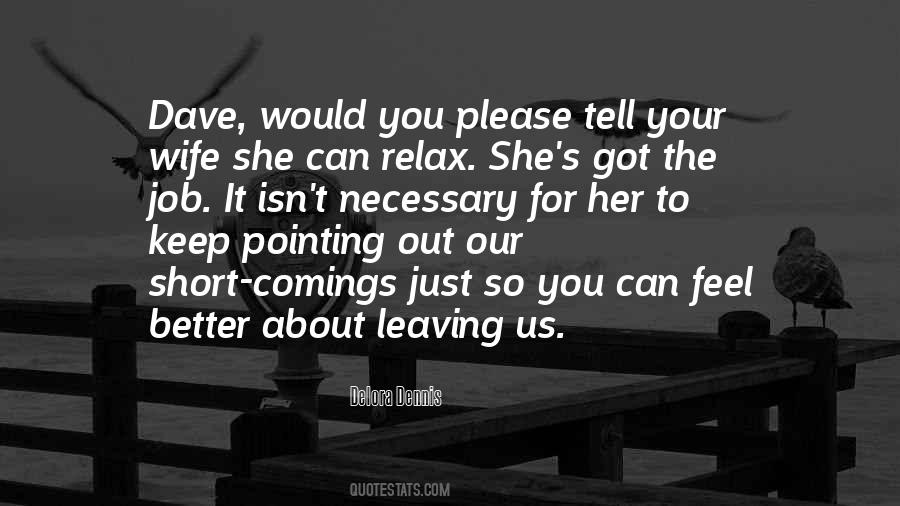 Quotes About Leaving A Job #828318