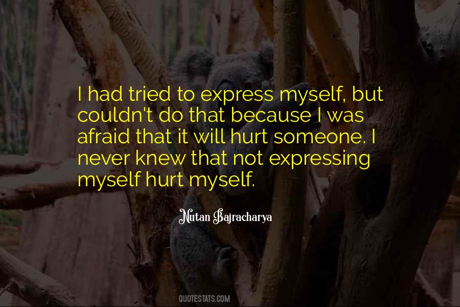 Quotes About Not Expressing Love #1034123