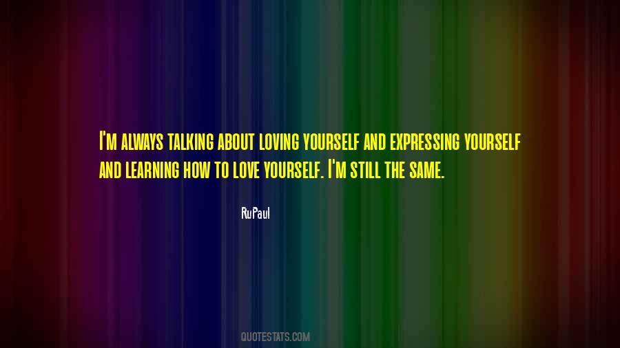 Quotes About Not Expressing Love #998817