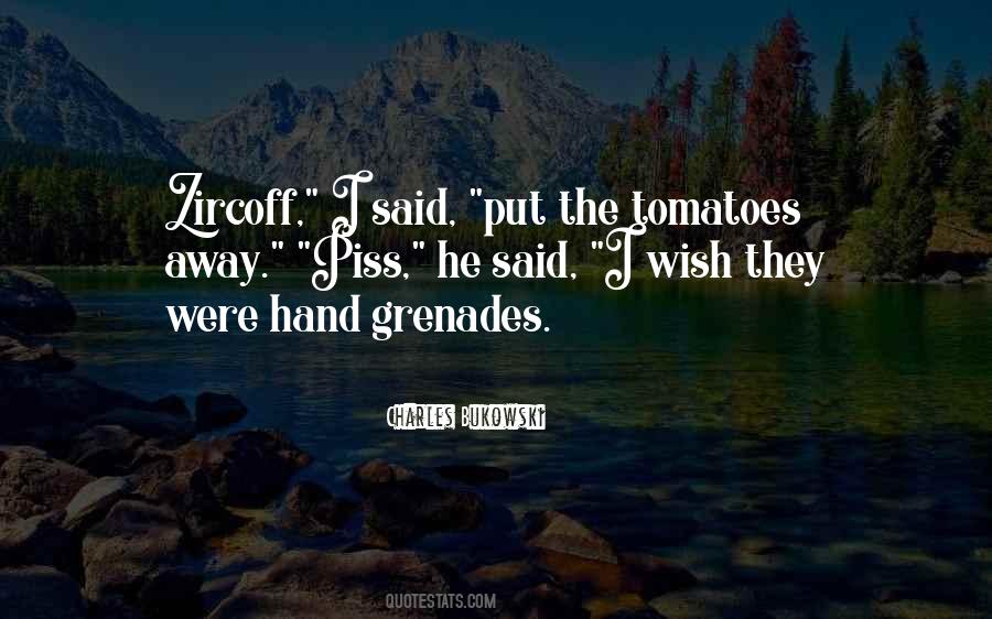 Quotes About Hand Grenades #1071250