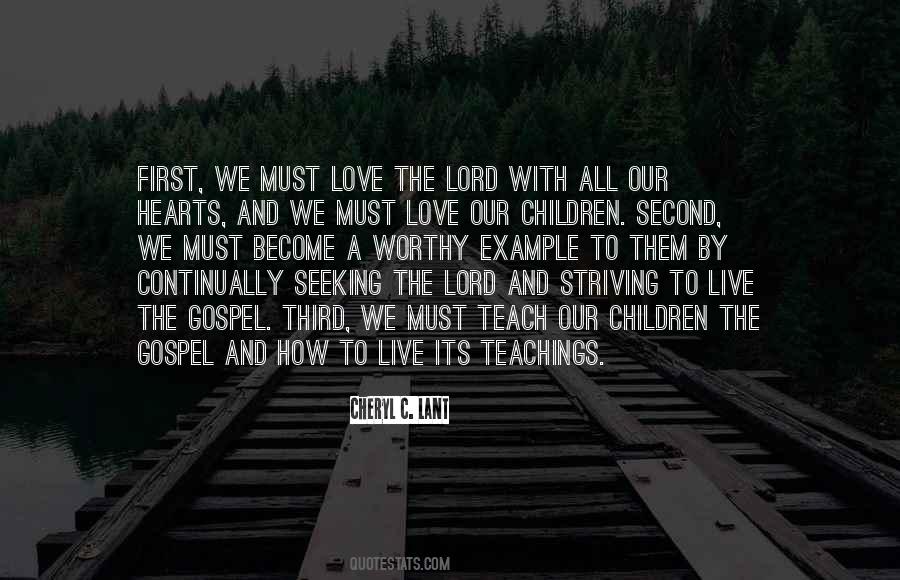 Quotes About Teachings #1014223