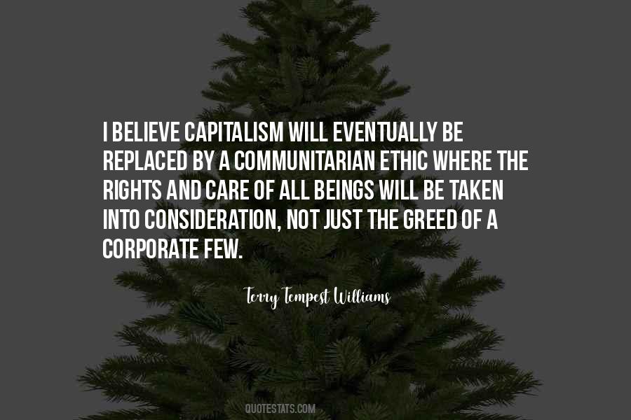 Quotes About Corporate Greed #1467637