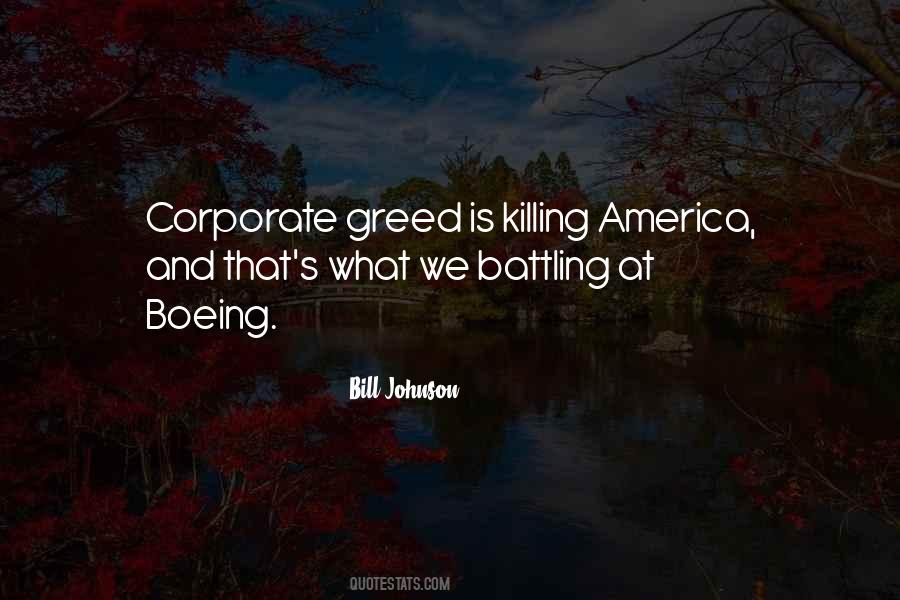 Quotes About Corporate Greed #785623