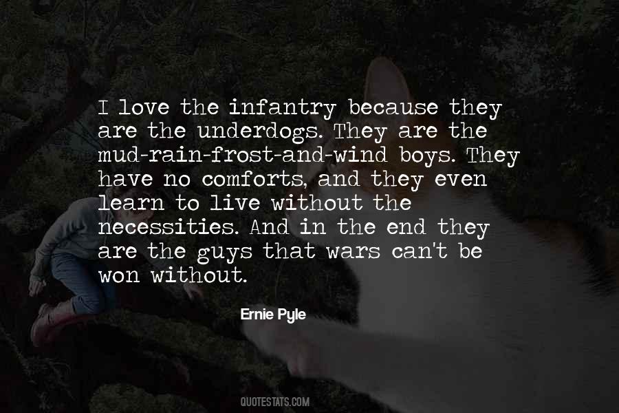 Quotes About Infantry #1010659