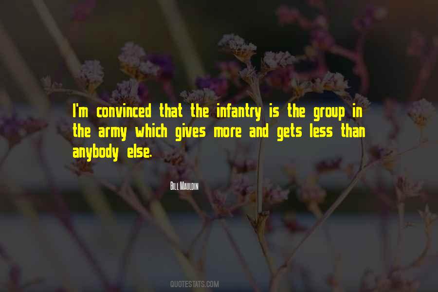Quotes About Infantry #1197840