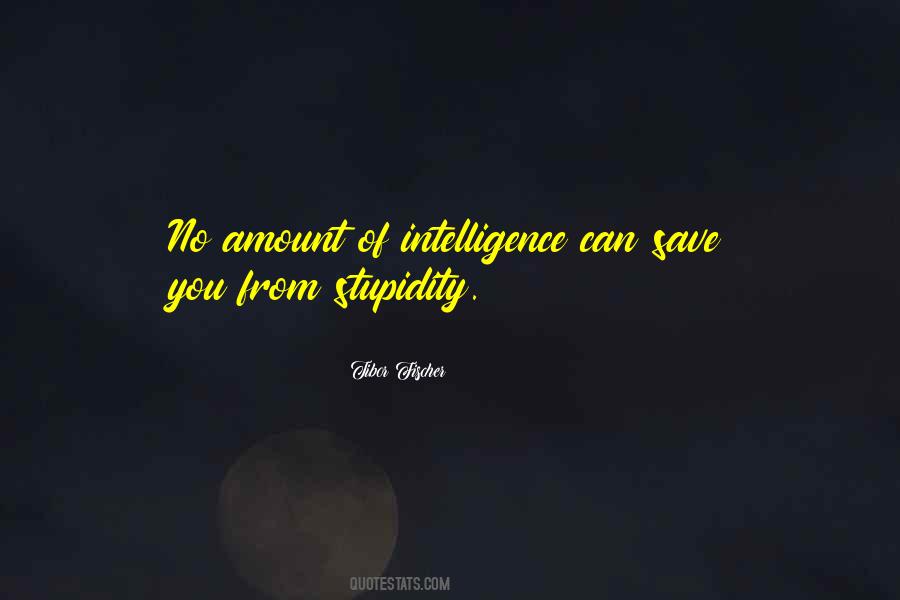 Quotes About Intelligence And Stupidity #1849419