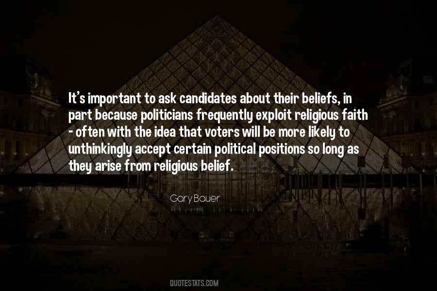 Quotes About Voters #1170843