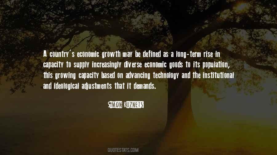 Quotes About The Growth Of Technology #31645