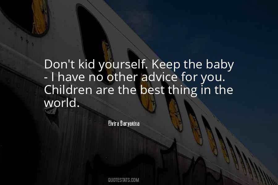 Baby Children Quotes #161363