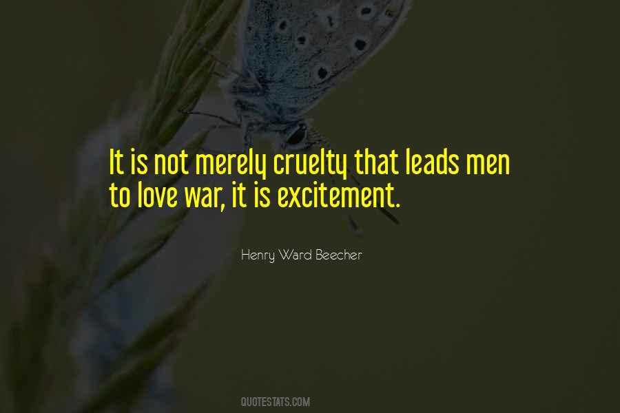 Love Cruelty Quotes #1280009