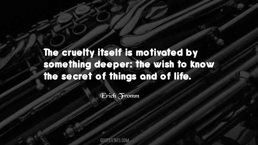 Love Cruelty Quotes #721138