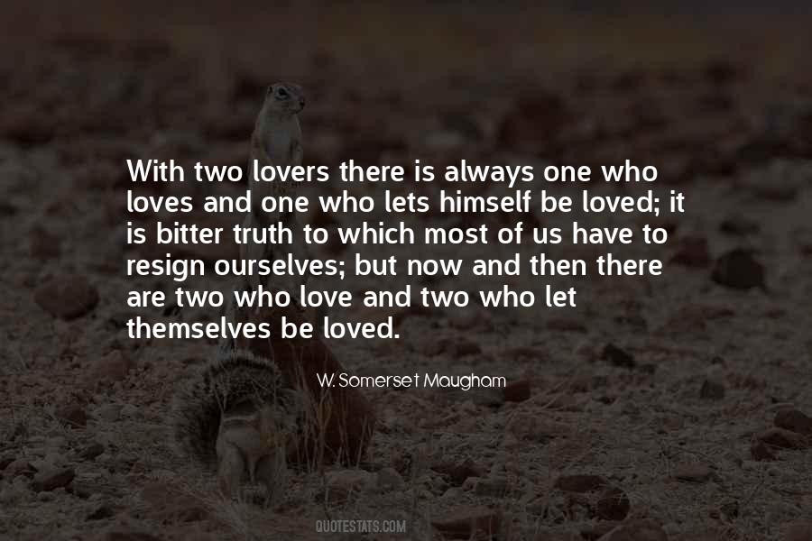 Quotes About Bitter Love #660661