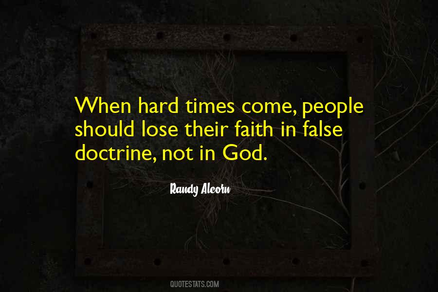 Quotes About False Doctrine #1097395