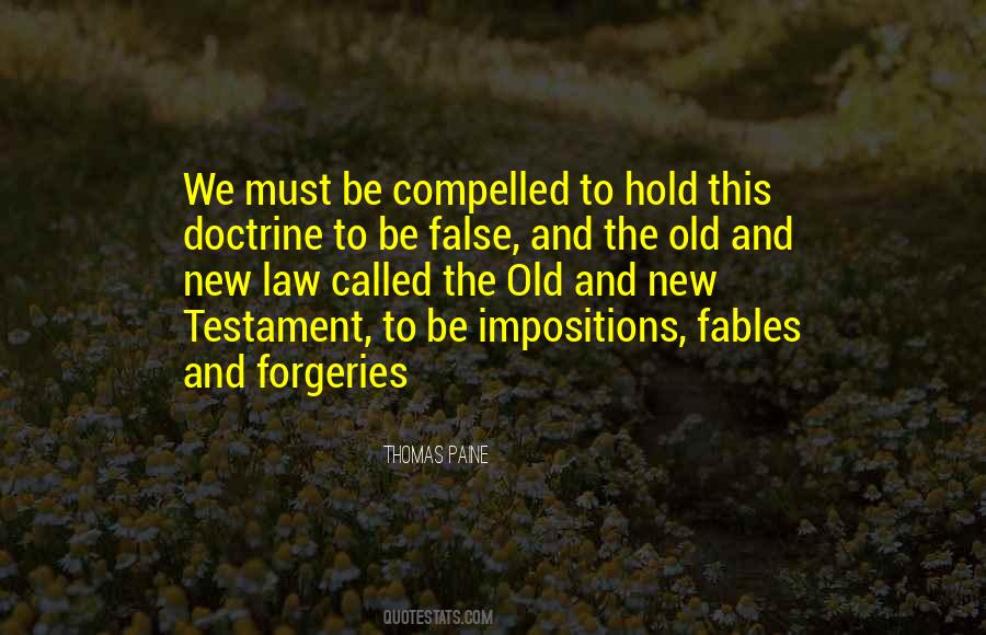 Quotes About False Doctrine #1263089