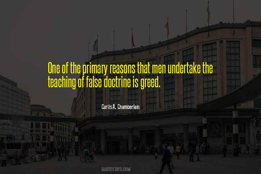 Quotes About False Doctrine #1770627