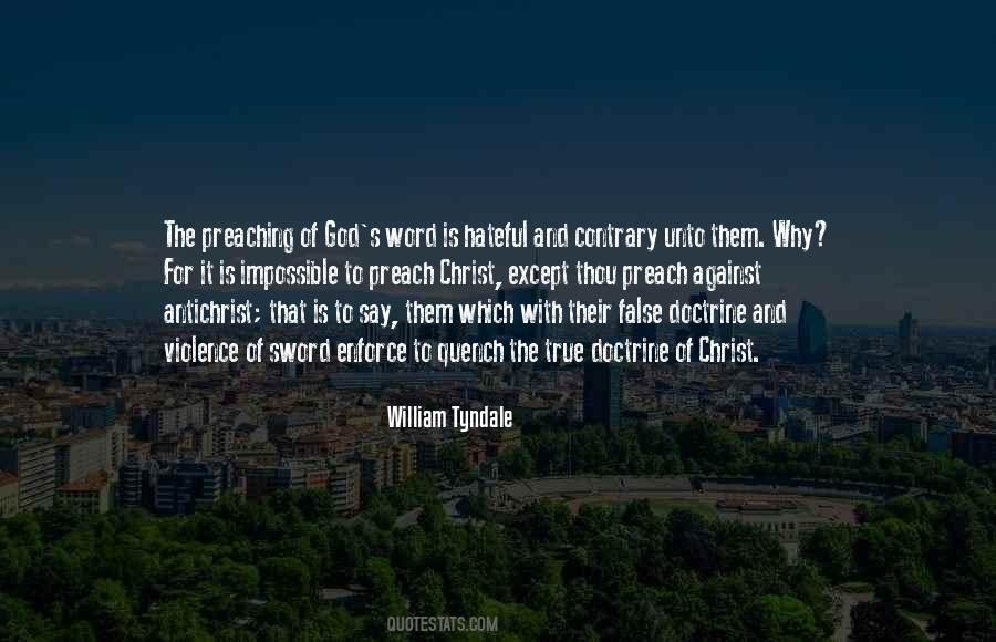 Quotes About False Doctrine #1869952