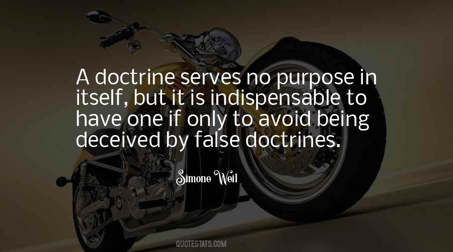 Quotes About False Doctrine #269144